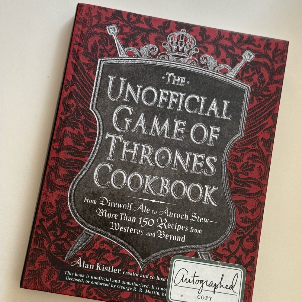 The Unofficial Game of Thrones Cookbook